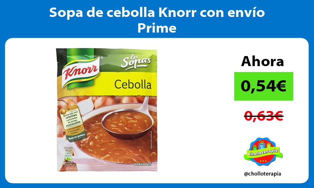Sopa de cebolla Knorr con envío Prime