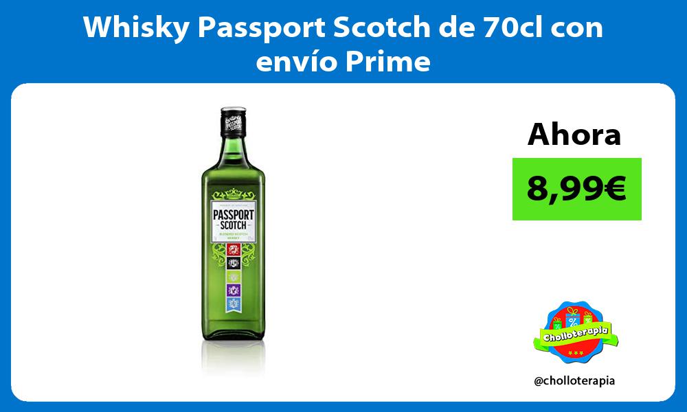 Whisky Passport Scotch de 70cl con envío Prime