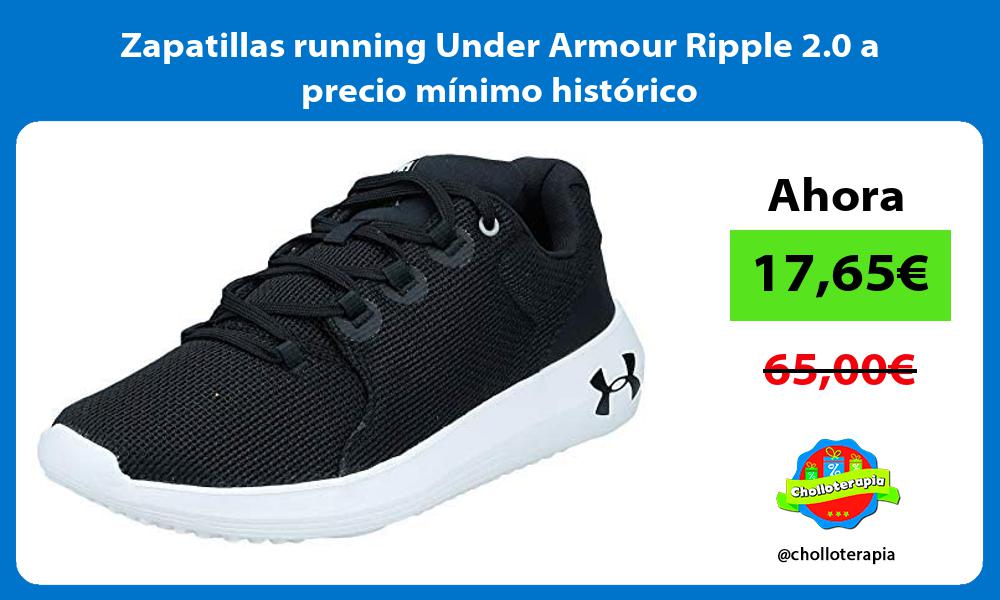 Zapatillas running Under Armour Ripple 2 0 a precio mínimo histórico