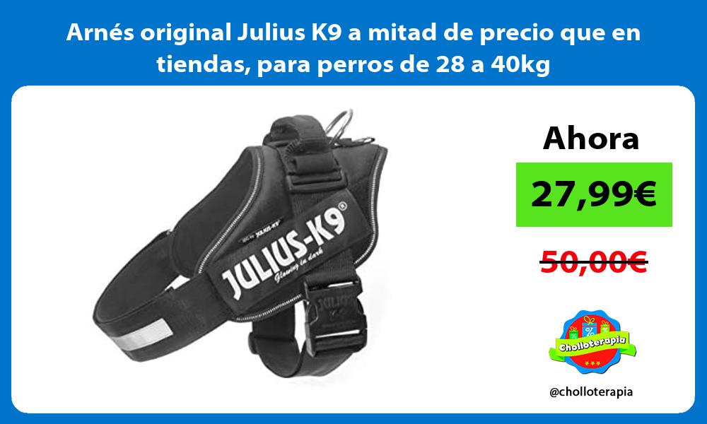Arnés original Julius K9 a mitad de precio que en tiendas para perros de 28 a 40kg