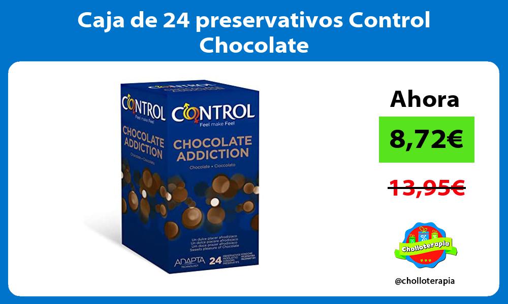 Caja de 24 preservativos Control Chocolate