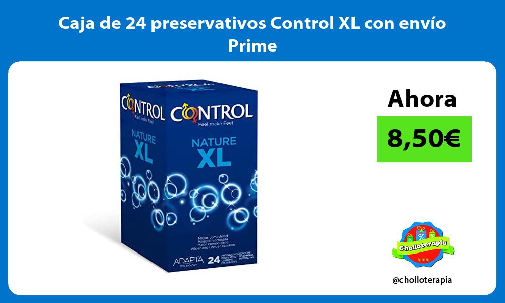 Caja de 24 preservativos Control XL con envío Prime