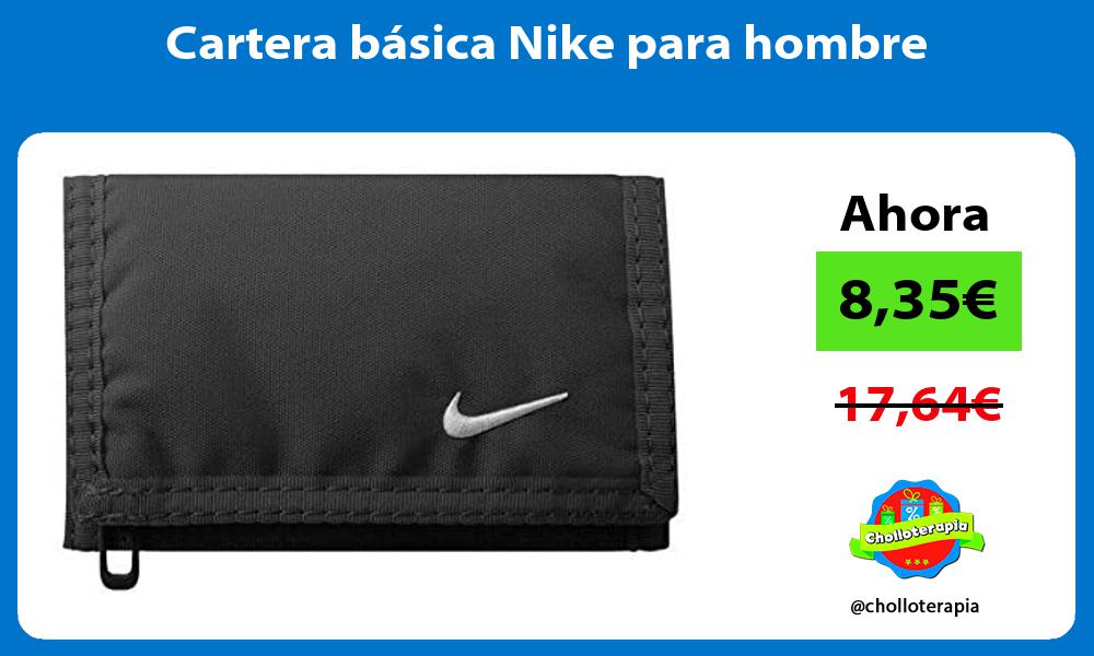 Cartera básica Nike para hombre