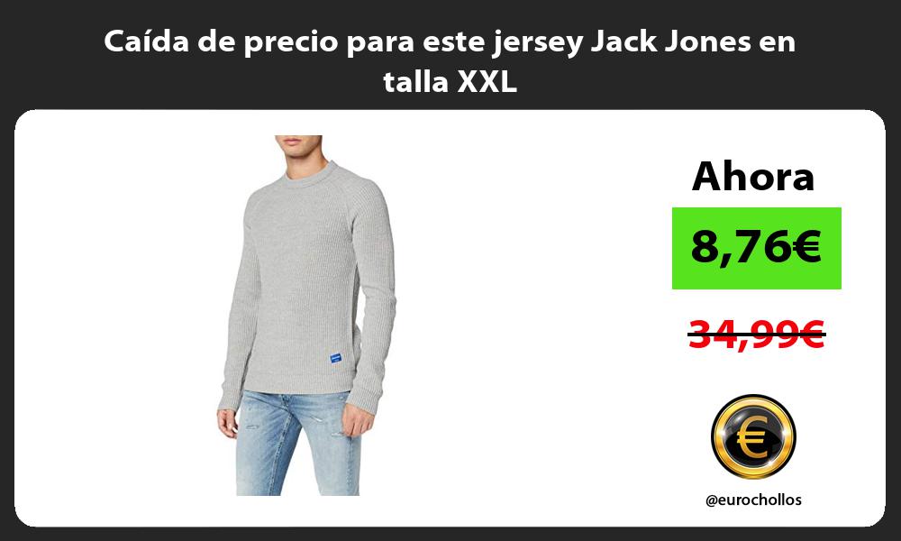 Caída de precio para este jersey Jack Jones en talla XXL