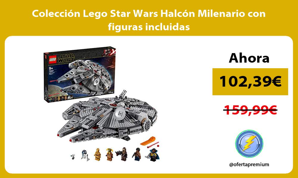 Colección Lego Star Wars Halcón Milenario con figuras incluidas