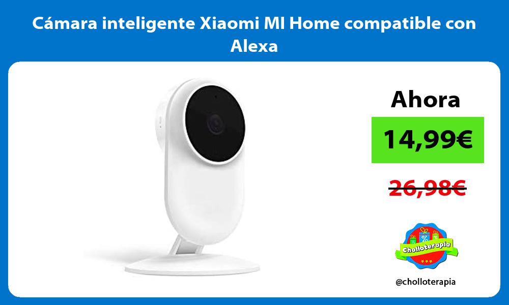 Cámara inteligente Xiaomi MI Home compatible con Alexa