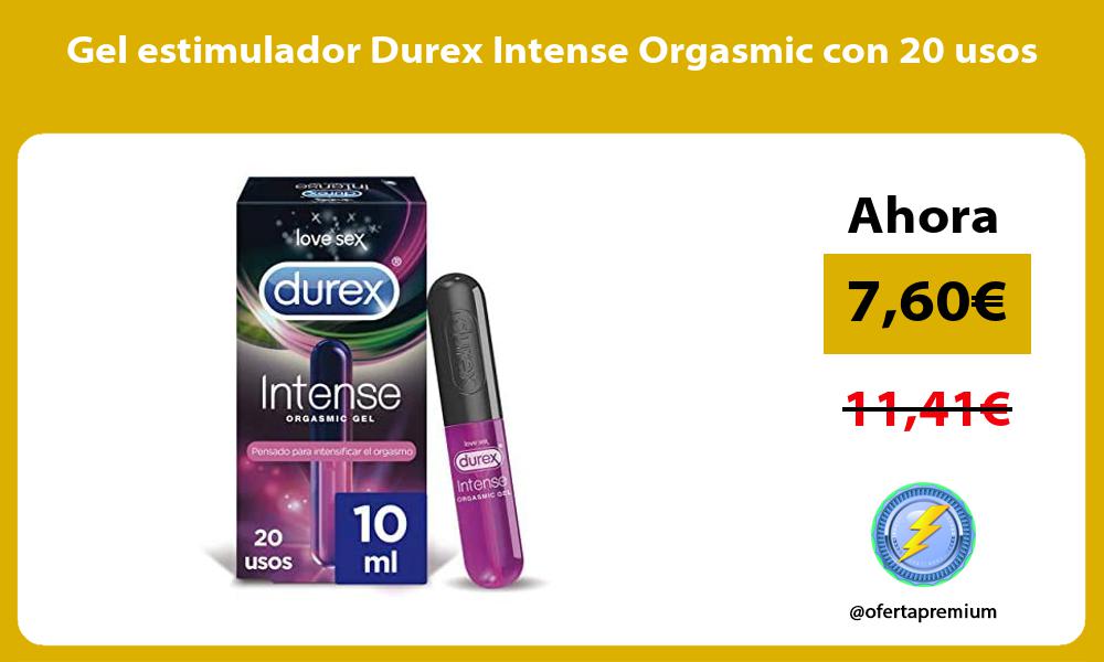Gel estimulador Durex Intense Orgasmic con 20 usos