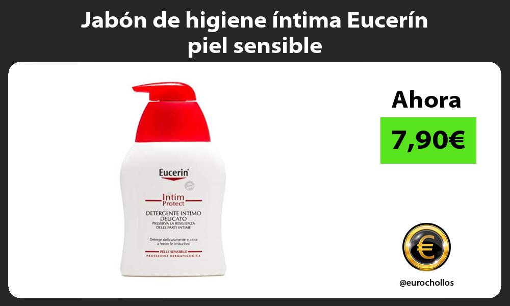 Jabón de higiene íntima Eucerín piel sensible