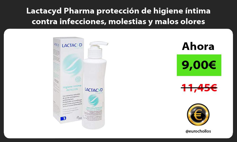 Lactacyd Pharma protección de higiene íntima contra infecciones molestias y malos olores