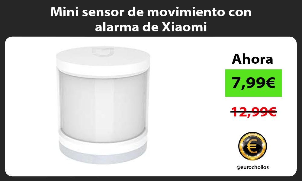 Mini sensor de movimiento con alarma de Xiaomi