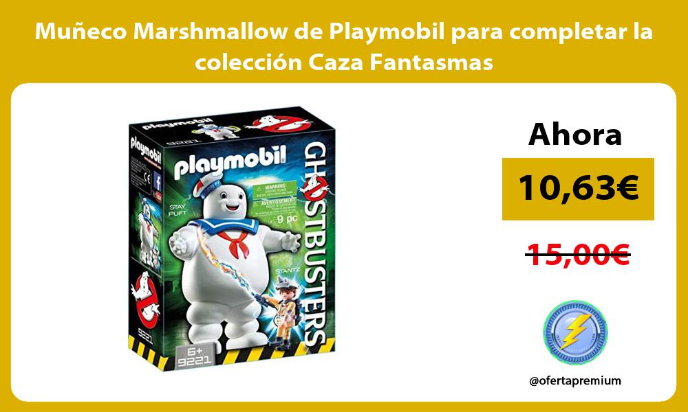 Muñeco Marshmallow de Playmobil para completar la colección Caza Fantasmas