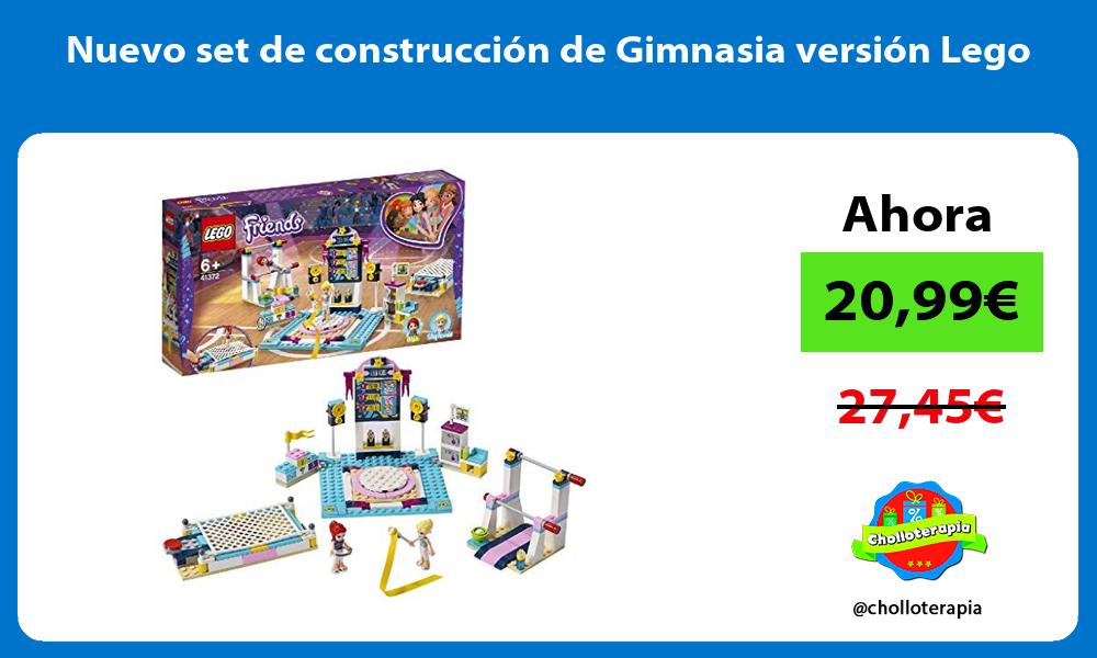 Nuevo set de construcción de Gimnasia versión Lego