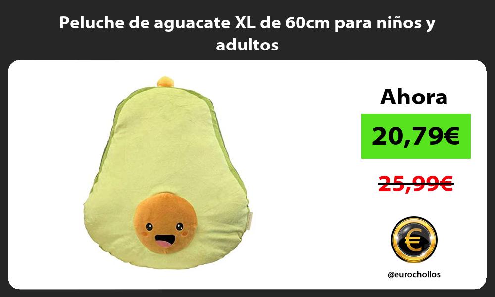 Peluche de aguacate XL de 60cm para niños y adultos