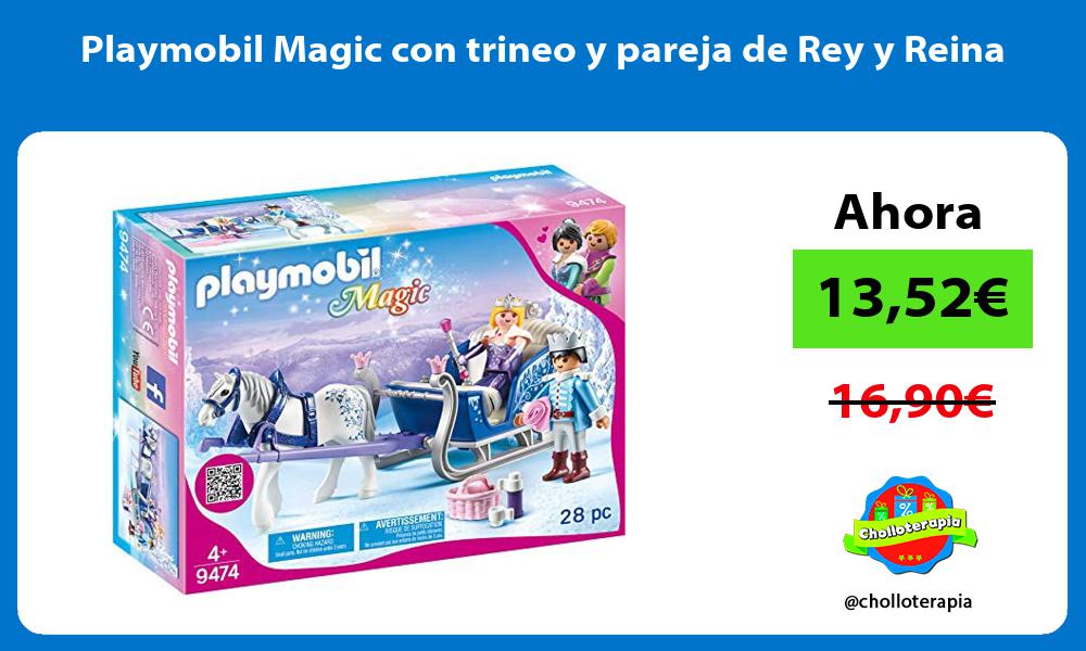 Playmobil Magic con trineo y pareja de Rey y Reina
