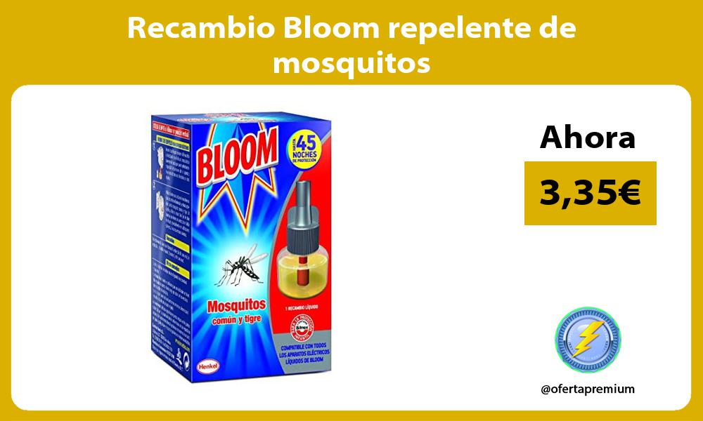 Recambio Bloom repelente de mosquitos