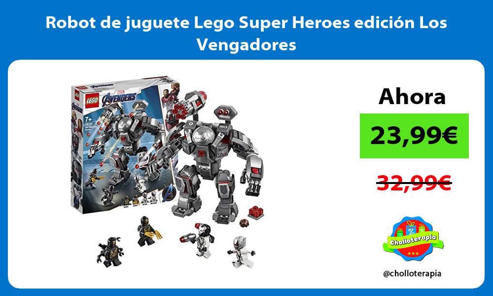 Robot de juguete Lego Super Heroes edición Los Vengadores