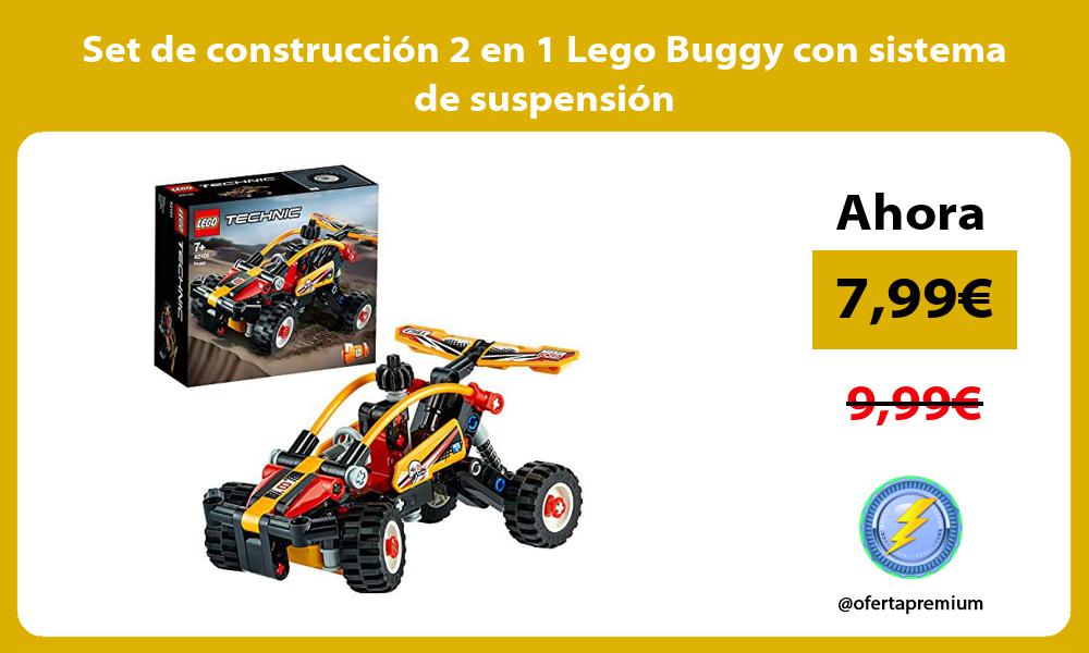 Set de construcción 2 en 1 Lego Buggy con sistema de suspensión