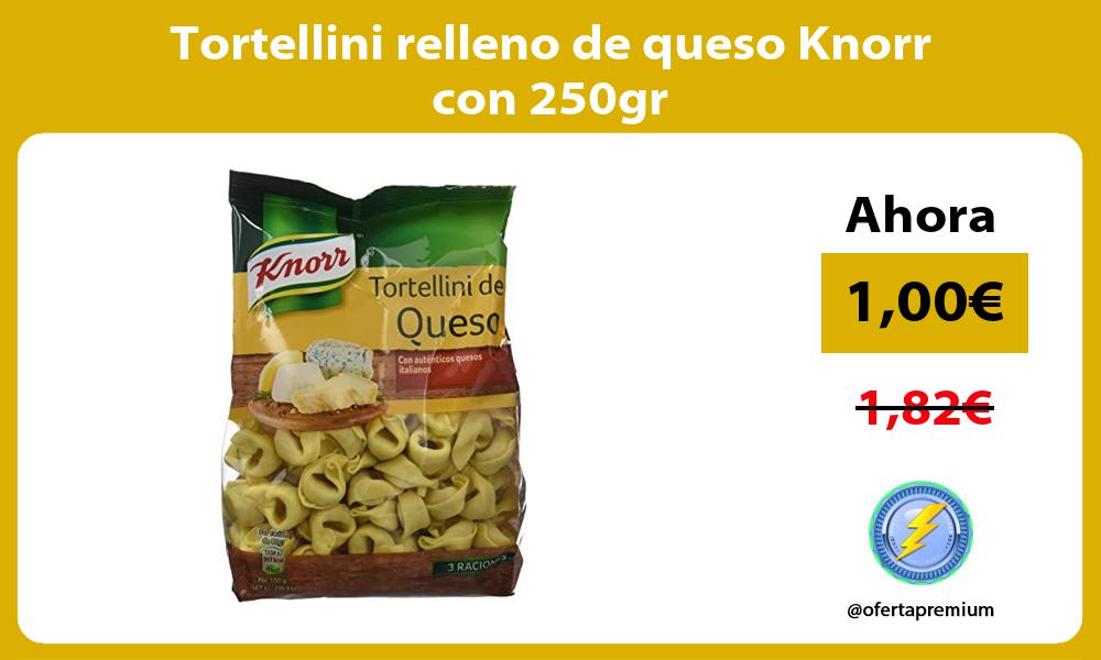 Tortellini relleno de queso Knorr con 250gr