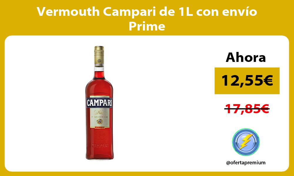 Vermouth Campari de 1L con envío Prime