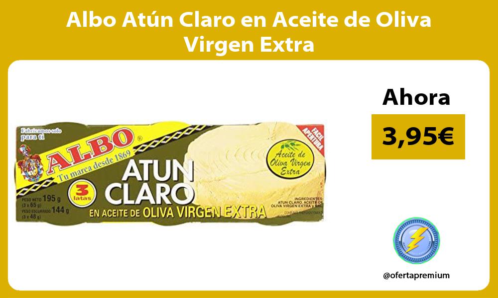 Albo Atún Claro en Aceite de Oliva Virgen Extra