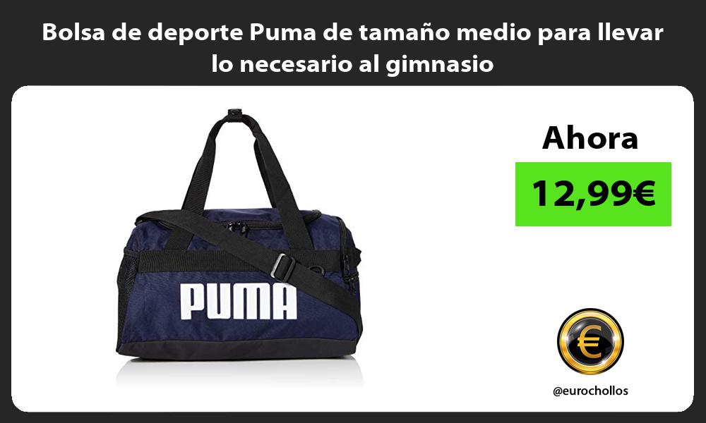Bolsa de deporte Puma de tamaño medio para llevar lo necesario al gimnasio