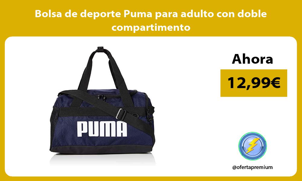 Bolsa de deporte Puma para adulto con doble compartimento