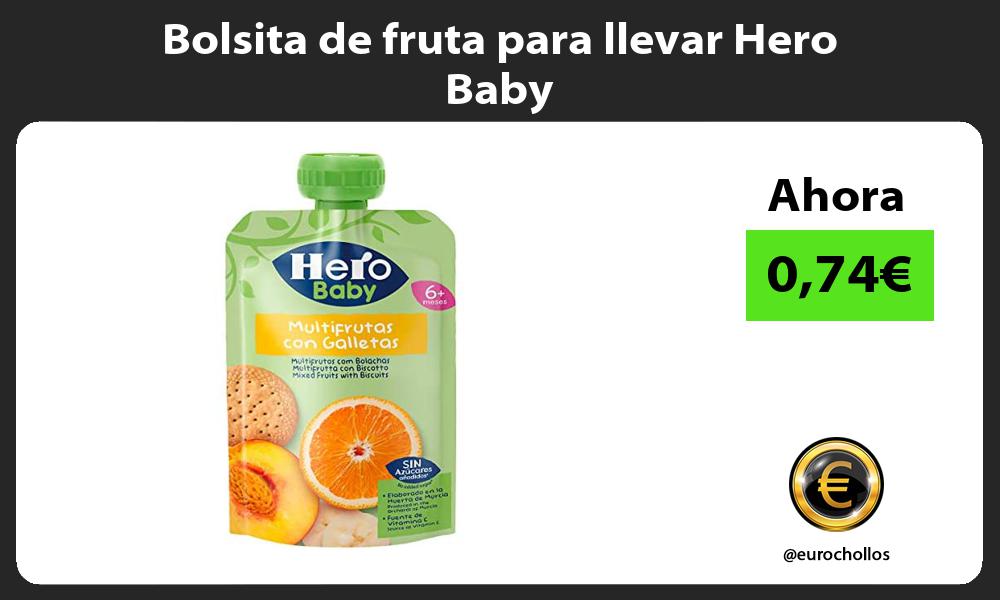 Bolsita de fruta para llevar Hero Baby