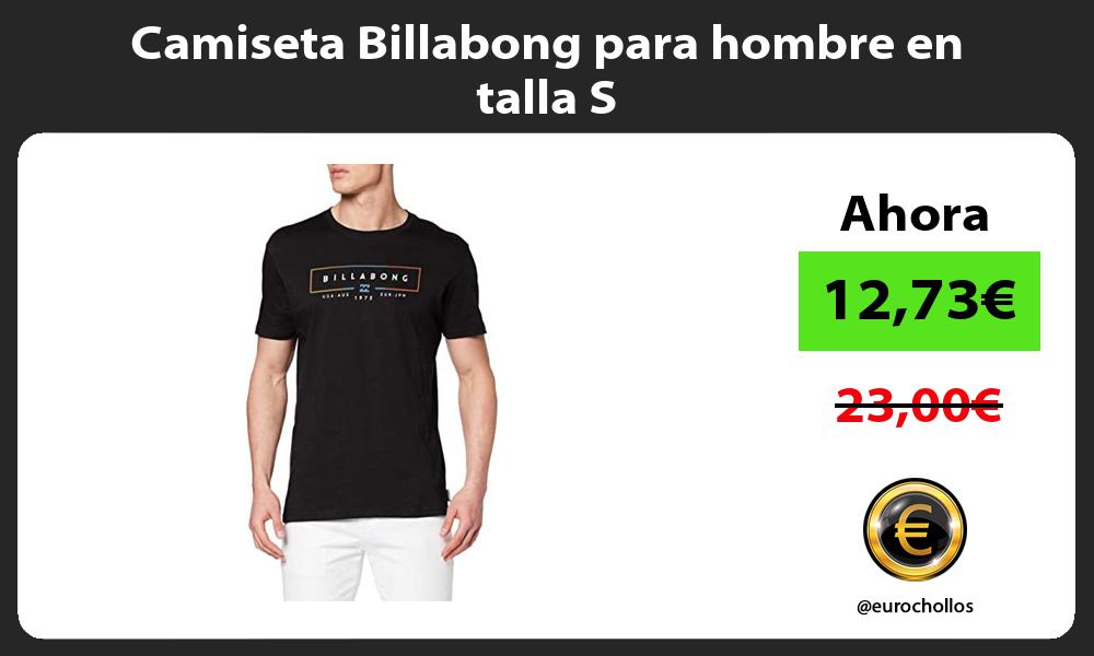 Camiseta Billabong para hombre en talla S