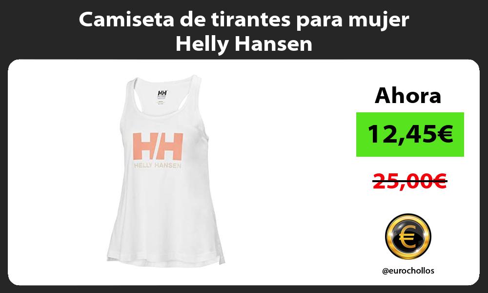Camiseta de tirantes para mujer Helly Hansen