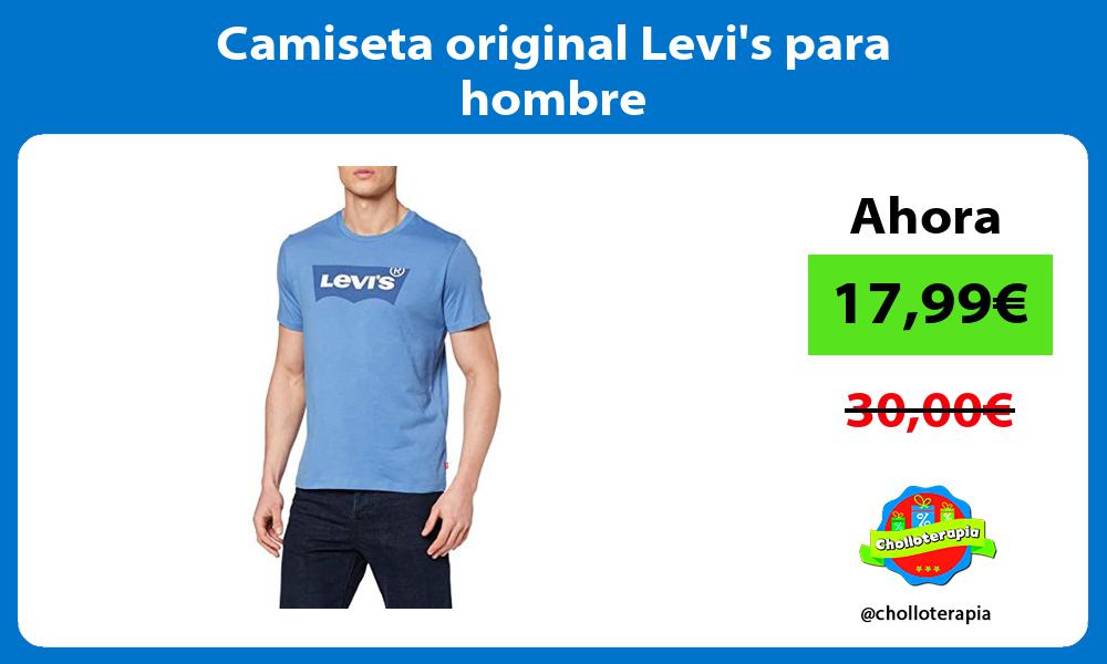 Camiseta original Levis para hombre