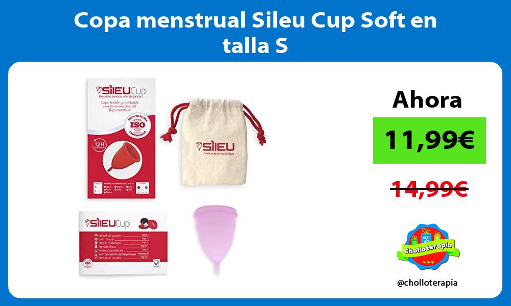 Copa menstrual Sileu Cup Soft en talla S