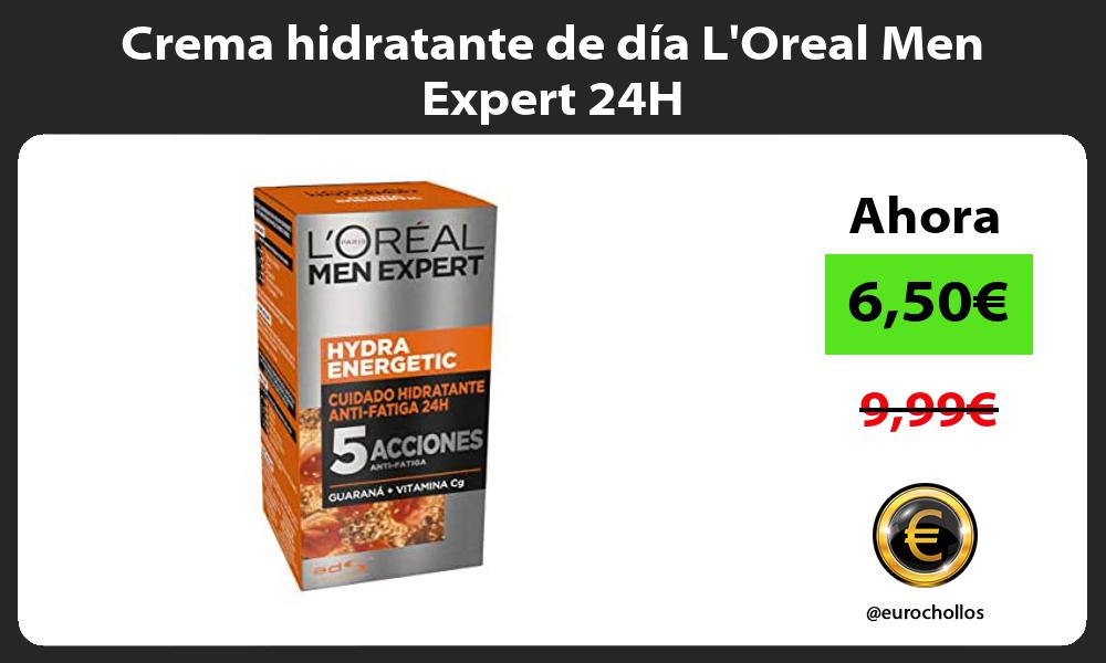 Crema hidratante de día LOreal Men Expert 24H