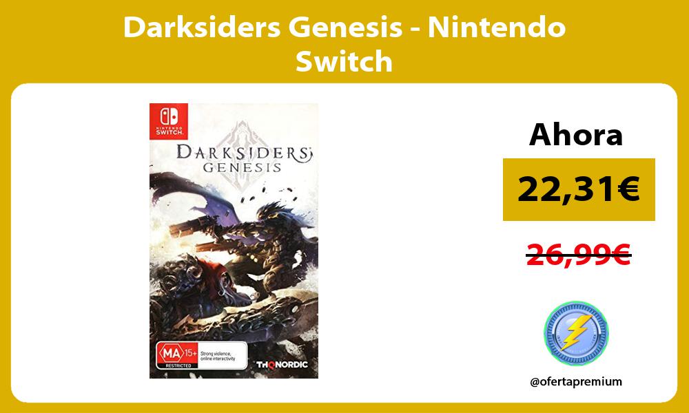 Darksiders Genesis Nintendo Switch