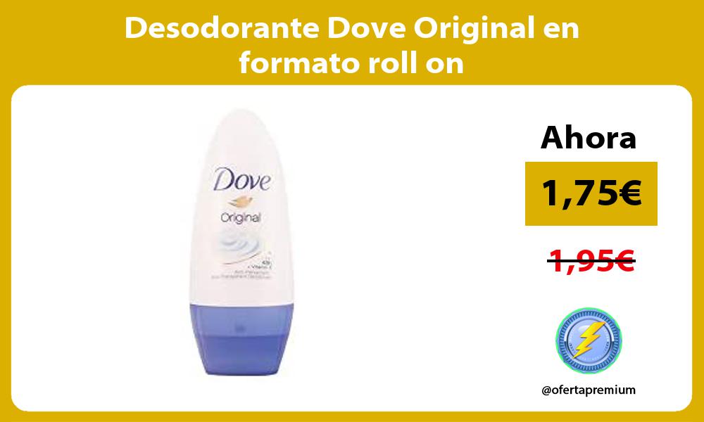Desodorante Dove Original en formato roll on