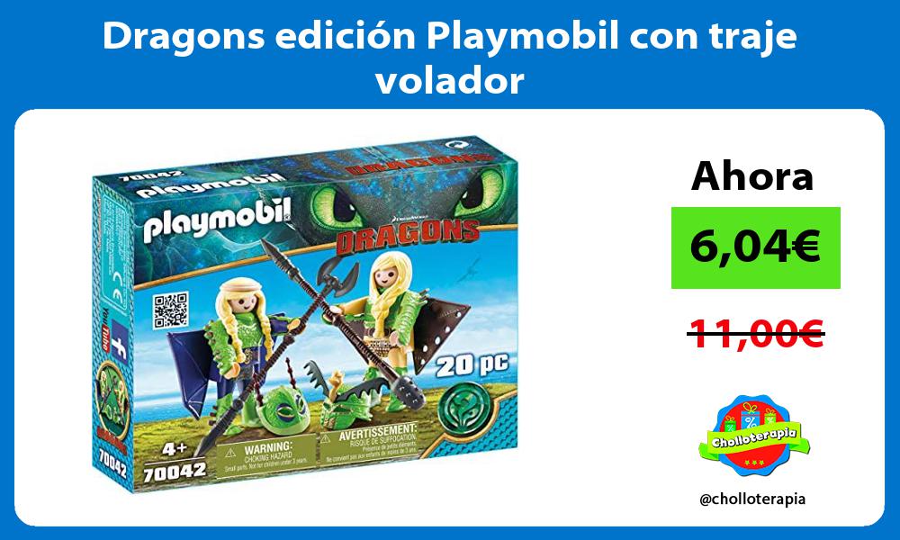 Dragons edición Playmobil con traje volador