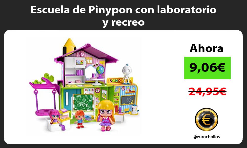 Escuela de Pinypon con laboratorio y recreo