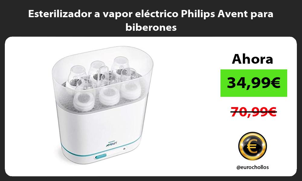 Esterilizador a vapor eléctrico Philips Avent para biberones