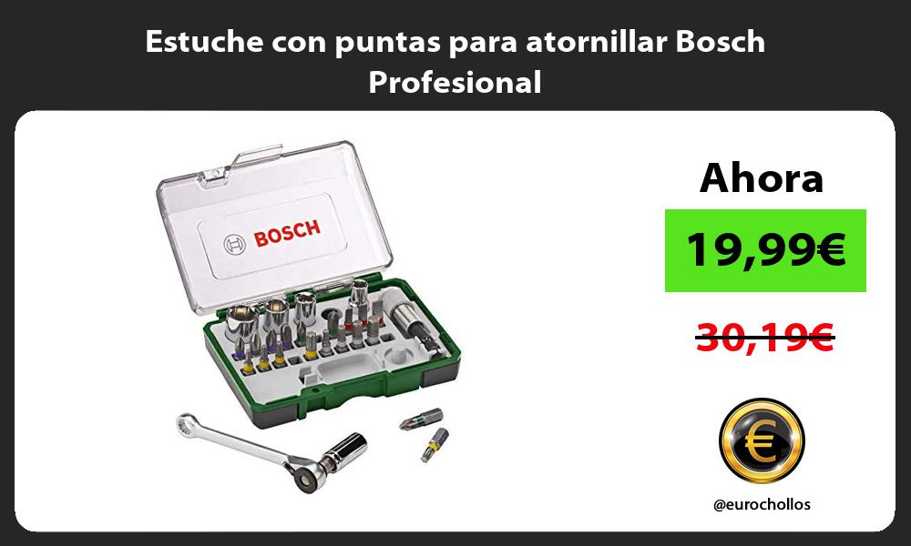 Estuche con puntas para atornillar Bosch Profesional