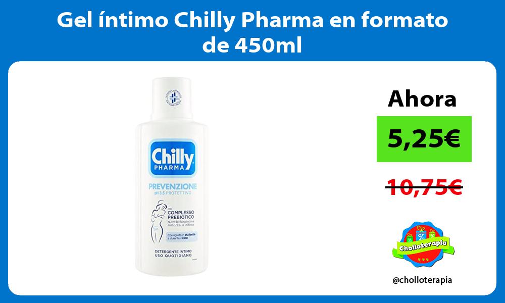 Gel íntimo Chilly Pharma en formato de 450ml