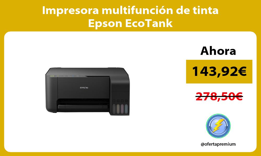 Impresora multifunción de tinta Epson EcoTank
