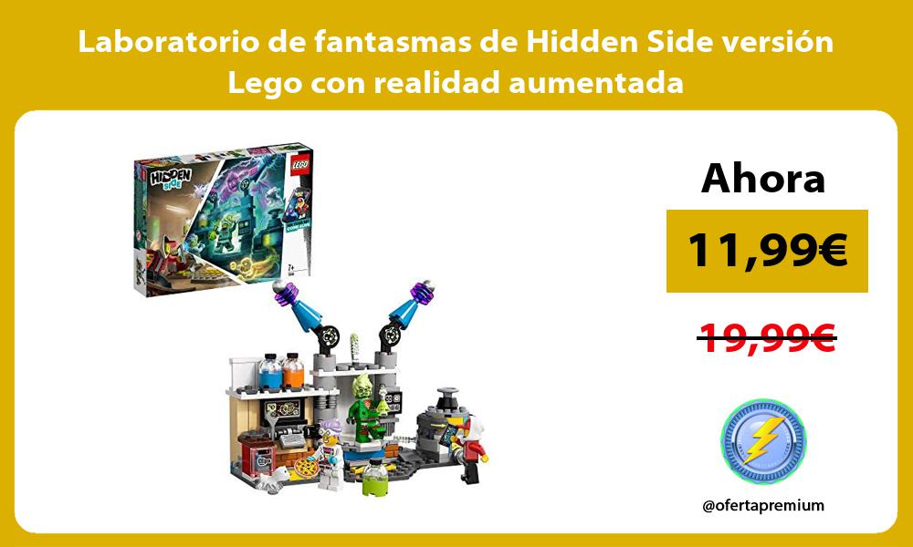 Laboratorio de fantasmas de Hidden Side versión Lego con realidad aumentada