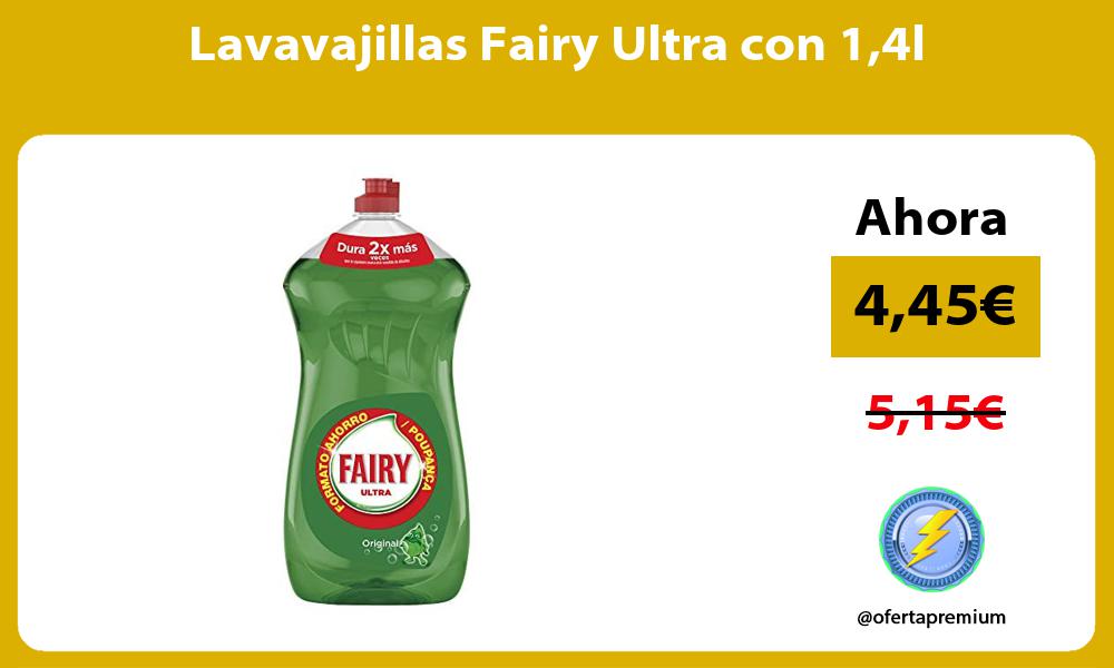 Lavavajillas Fairy Ultra con 14l