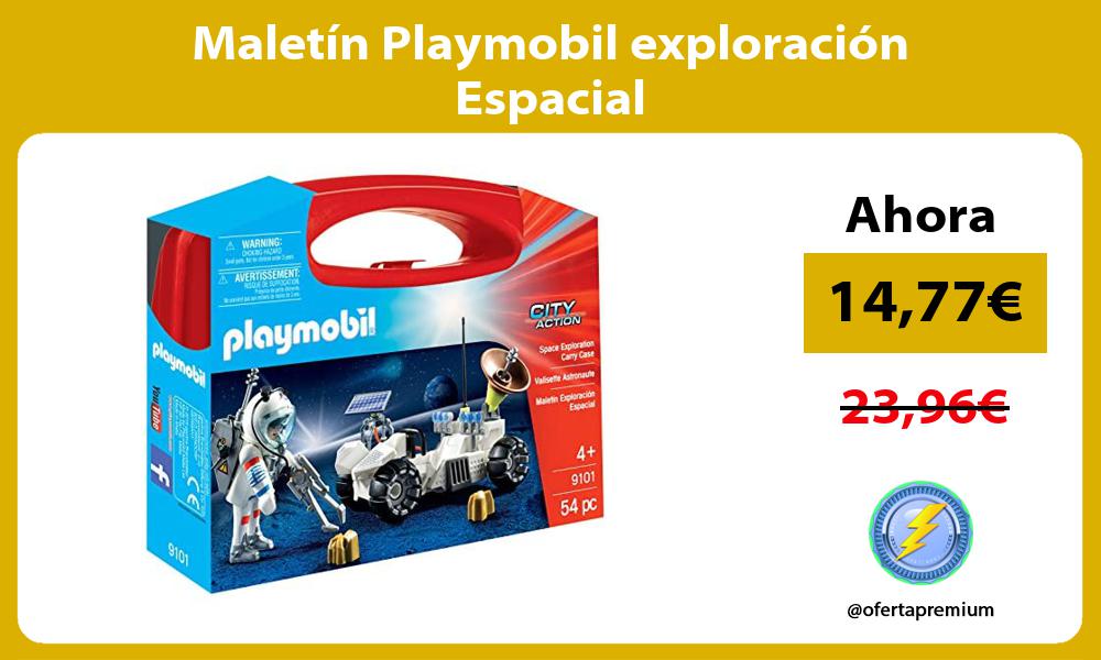 Maletín Playmobil exploración Espacial