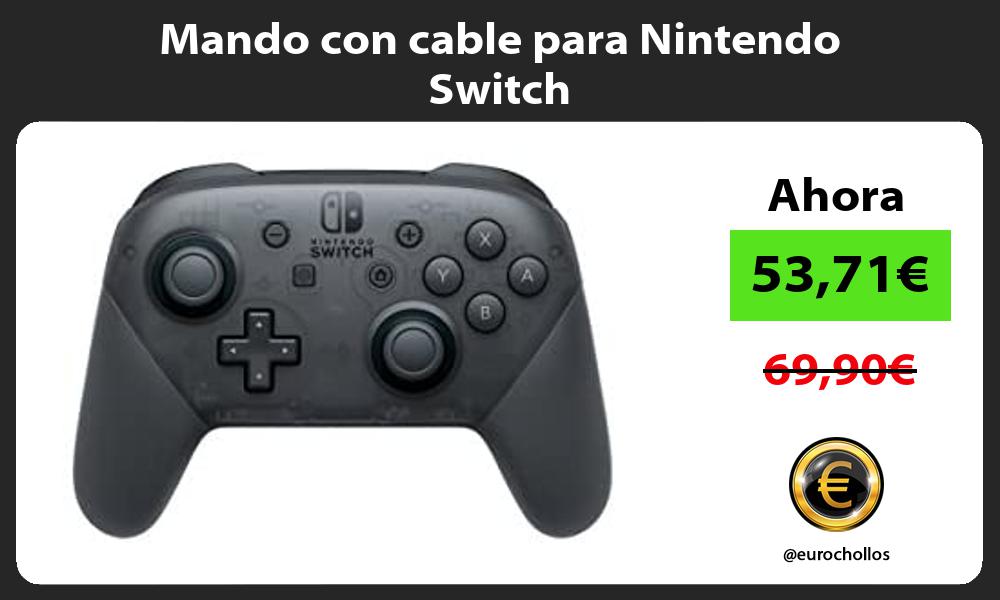 Mando con cable para Nintendo Switch