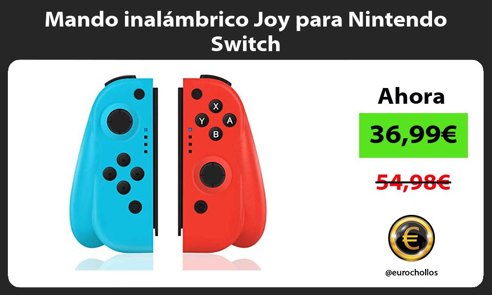 Mando inalámbrico Joy para Nintendo Switch