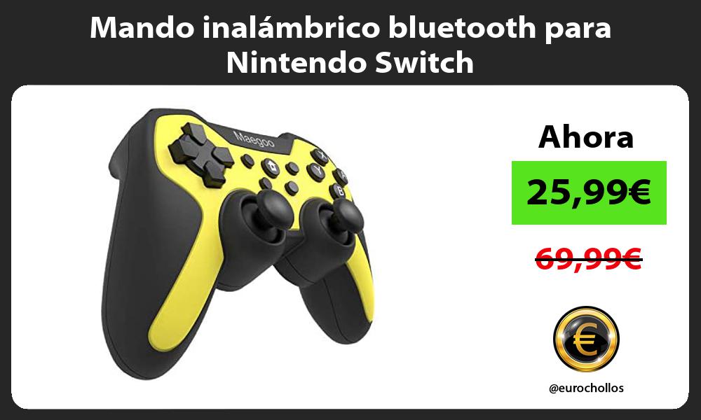 Mando inalámbrico bluetooth para Nintendo Switch