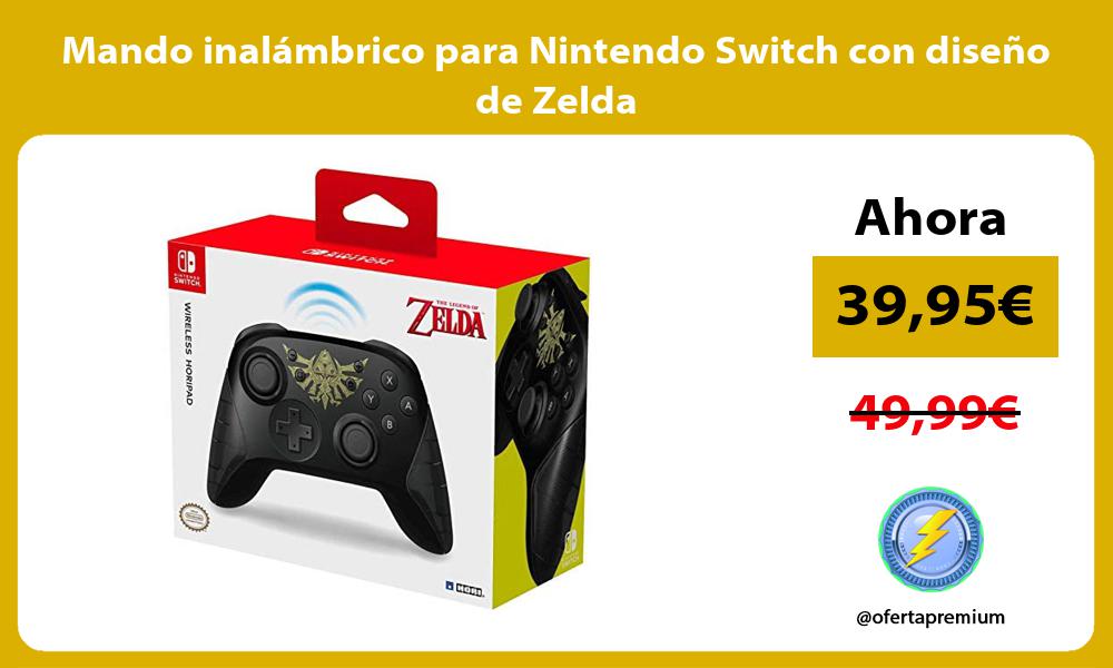 Mando inalámbrico para Nintendo Switch con diseño de Zelda