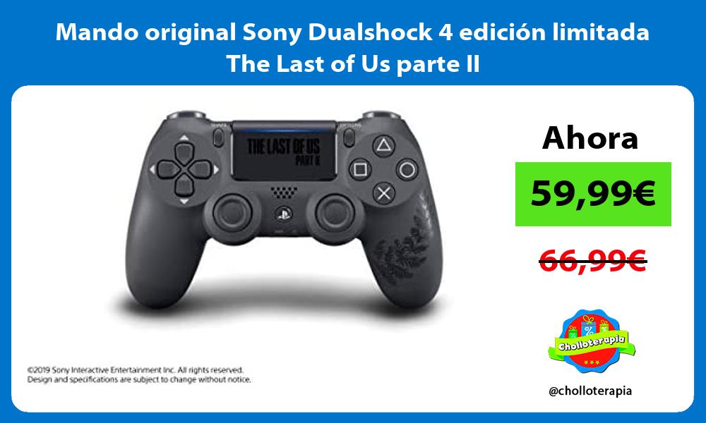 Mando original Sony Dualshock 4 edición limitada The Last of Us parte II
