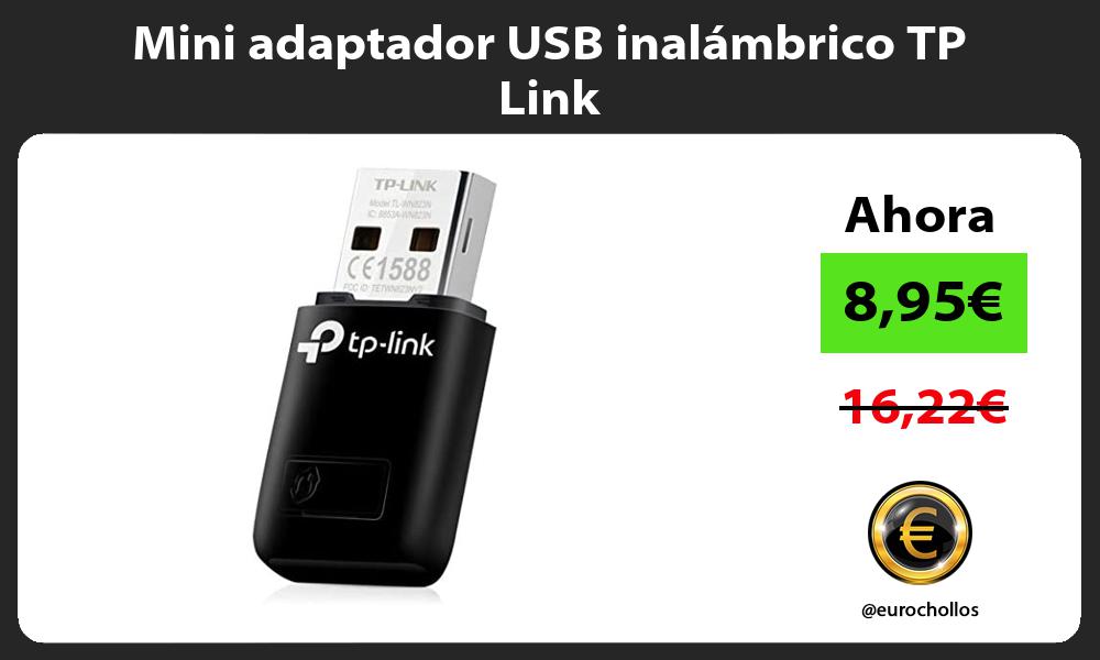 Mini adaptador USB inalámbrico TP Link
