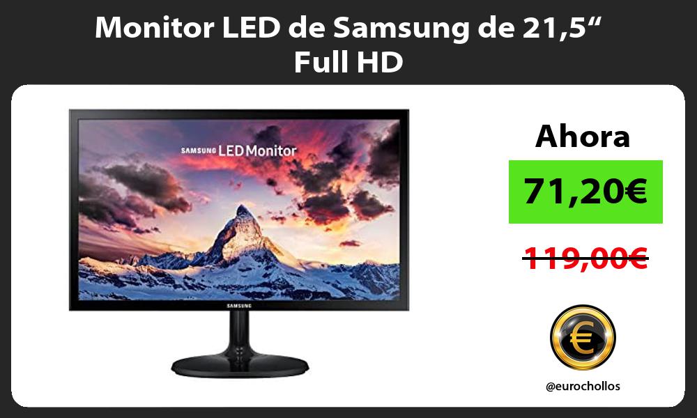 Monitor LED de Samsung de 215“ Full HD